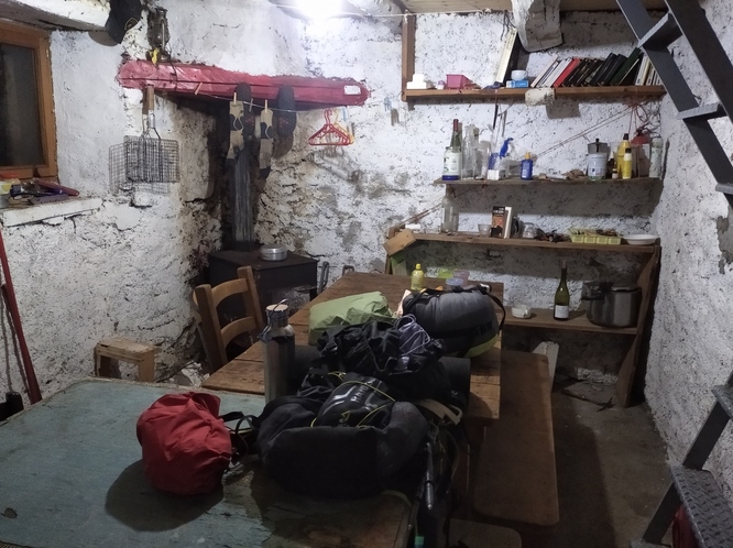 Intérieur du chalet