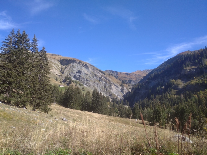 Vue depuis le parking