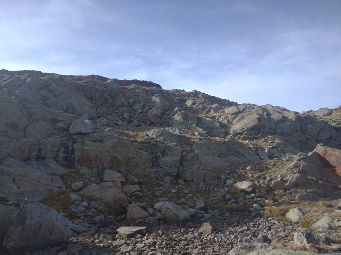 Sur le chemin du Grand Mont